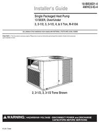 Check spelling or type a new query. Trane 4whc3036 Installer S Manual Pdf Download Manualslib