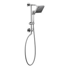 90 Degree Chrome One Function 6 Diameter Spray Head Eco Performance Rainshower S6340ep Shower Heads Shower Systems Rain Shower Head