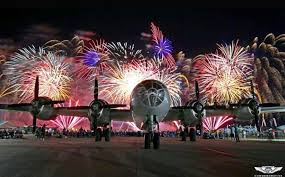 Boeing B 29 Superfortress Fireworks Commemorative Air Force Oshkosh Warbirds