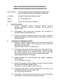 Dalam rangka usaha untuk memajukan kedudukan rakyat yang memiliki kemampuan ekonomi terbatas tersebut, maka pemerintah indonesia. Taklimat Sistem Pengurusan Latihan Guru Esplg 2011 1