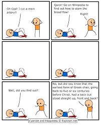 Wikipedia Is Distracting Humor Cyanide And Happiness Comics