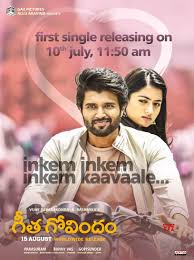 Geetha Govindam Movie First Single On July 10th Posters Social News Xyz Telugu Movies Download Hd Movies Download Download Free Movies Online But to his bad luck, a small rift makes geetha loose all the impression on him.