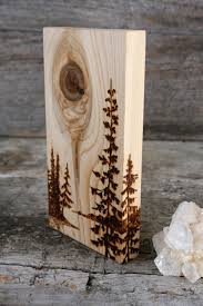 Distant Shores Wood Burned Art Block Etsy Wood Burning Art Wood Burning Crafts Woodburning Projects