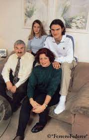Swiss tennis player roger federer credits much of his success on and off the court to his mom, lynette, and to the family's trips back to her homeland of south africa when he they married in 1973 and moved to basel, switzerland… where they had two children, roger and his older sister diana. 200 Roger That Ideas Roger Federer Rogers Tennis Players