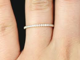 Rosados Box Phyllis Super Thin 14kt Rose Gold Diamond Full Etsy In 2020 Eternity Ring Diamond Rose Gold Wedding Band Diamond Diamond Wedding Bands