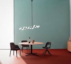 Suspension Mimosa Noir Et Blanc Opalin L126cm H60cm Atelier Areti Luxury Living Room Interior Deisgn Home Decor Decals