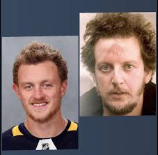 Min 13-åring sa just att Eichel ser ut som Marv... hon har rätt. : r/nhl