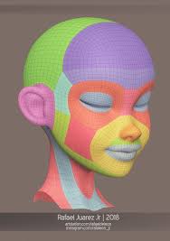 Topology Face Topology Topology 3d Modeling Tutorial