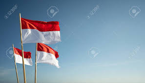 Find images of indonesia flag. Indonesia Flags Under Blue Sky Independence Day Concept Stock Photo Picture And Royalty Free Image Image 127879463