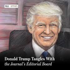 What does The Wall Street Journal know?” Donald Trump sneered