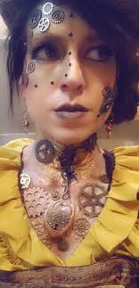 My first time experimenting with liquid latex. Turned out pretty awesome.