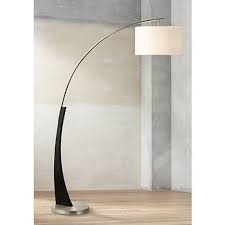 Nova Portman Brushed Nickel Arc Floor Lamp 3k744 Lamps Plus Curved Floor Lamp Arc Floor Lamps Floor Lamp