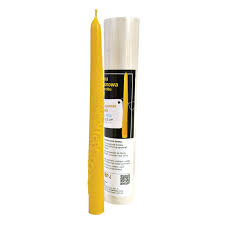 Cylindrical, cubic plastic mold in the shape of a cylinder. Decorative Taper Candle Mold Betterbee
