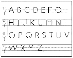 This is part of the learning about the alphabet pack with 114 printable alphabet pages in all. Free Print Handwriting Charts Practical Pages
