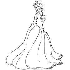 Coloriage la princesse aurore embrasse le prince. Coloriages Princesse Personnages Album De Coloriages