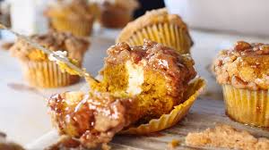 Pumpkin Coffee Cake Muffins With Cinnamon Honey Butter Half Baked Harvest Recipe Pumpkin Coffee Cakes Pumpkin Coffee Coffee Cake
