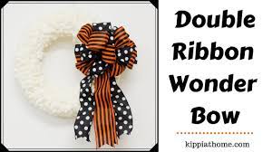 How to make a bow | southern charm wreaths. How To Make A Bow For A Wreath Double Ribbon Easy Bow Tutorial Youtube