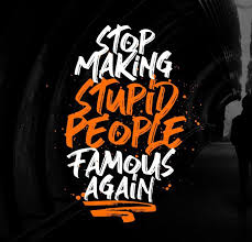 When life gives you lemons, make orange juice and leave the world wondering how you did it. Creative Typography Stop Making Stupid And People Image Ideas Inspiration On Designspiration