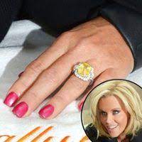 Jenny Mccarthy S Engagement Ring All The Exclusive Details Celebrity Engagement Rings Engagement Rings Yellow Sapphire Ring Engagement