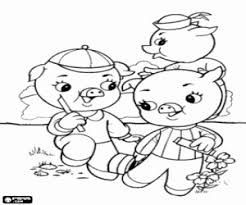 Assim, os pais podem ler essa fábula para os filhos e, ao terminar, explicar que não basta apenas se divertir. Desenhos De Os Tres Porquinhos Para Colorir Jogos De Pintar E Imprimir