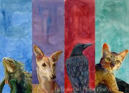 Start class with tips for choosing a reference next, you'll easily transfer the main shapes of your pet portrait with graphite paper. Watercolor Portraits Of Pets Belinda Del Pesco