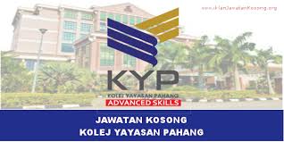 Serena may 12, 2021 0. Jawatan Kosong Kolej Yayasan Jawatan Kosong Pahang Facebook