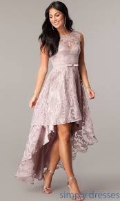 Lace High Low Sleeveless Semi Formal Party Dress High Low Dress Formal Semi Formal Dresses For Teens Semi Formal Outfits