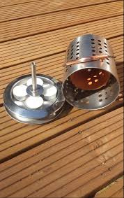 Clay pot and candle heater. Glowarm