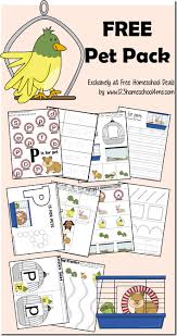 Free Pet Themed Printable Pack Pets Preschool Theme Pets Preschool Preschool Theme