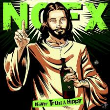 Nofx Never Trust A Hippy Album Cover Gifs Animated Album Covers Rock Album Covers Album Covers Never Trust