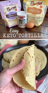 Easy Keto Tortillas Made With Almond Flour In 2020 Food Processor Recipes Keto Recipes Easy Almond Flour Recipes