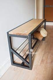 Maybe you would like to learn more about one of these? Shoe Storage Bench Shoe Rack Hallway Bench Smart Storage Steel And Wood Smartstorage Shoe Muebles De Metal Muebles De Entrada Muebles Hierro Y Madera