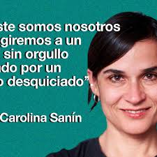 Carolina sanín paz hizo un comentario en el feminismo según una congresista conservadora. Carolina Sanin Vice