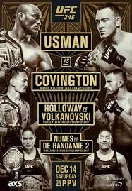 The fight culminated a strong evening of fights at ufc 245 in las vegas. Ufc 245 Wikipedia