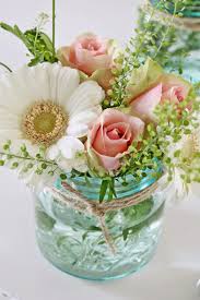 Classy Birthday Flowers For Her 7 Gerbera Daisy Arrangement Ideas For This Summer Fresh Flowers Mason Jar Flower Arrangements Mason Jar Flowers Flower Arrangements