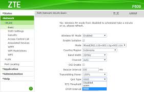 Pertama, perangkat anda harus terhubung ke jaringan wifi terlebih dahulu. Cara Membatasi Bandwidth Di Modem Zte F609 Technologi