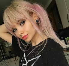 The same is true for sassy pixie haircuts with bangs. E Girl Hair Blonde Bangs Novocom Top