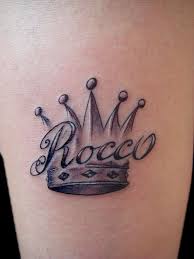 If you are the type who lives in a shell, a tattoo with an abstract design on the wrist will definitely depict your personality. Crown And Name Tattoo Less Than 2inchs Name With Crown Tattoo Tattoos With Kids Names Crown Tattoo