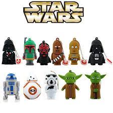 11 Styles Pen Drive Star Wars Darth Vader 4gb 8gb 16gb 32gb 64gb Flash Drive Bb 8 Robot Usb 2 0 Flash Memory Stick R2d2 Pend Memory Stick Flash Drive Star Wars