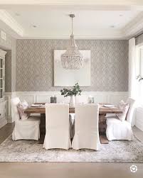 Dinging Room Decor Wallpaper Restoration Hardware Table Slipcover Dining Chairs Dining Room Wallpaper Restoration Hardware Dining Room Dining Room Remodel