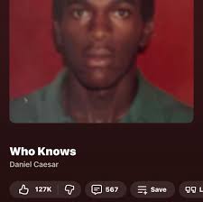 Toronto 2014” by Daniel Caesar is a soulful and reflective track that  captures a moment of vulnerability and introspection. The song is  characterized by its mellow guitar riffs, smooth production, and Caesar's