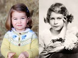 Charlotte mirrored this 1930 photograph of princess elizabeth almost exactly at a christmas service last year. Princess Charlotte Is Queen Elizabeth S Ultimate Mini Me Young Queen Elizabeth Princess Charlotte Princess Diana Family