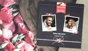Cards of wedding announcements to send all over the planet. Carton D Invitation Et Faire Part De Mariage A Personnaliser En Ligne