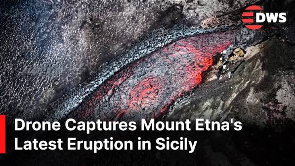 WATCH NOW: Drone Captures Mount Etna's Latest Eruption in Sicily | DWS News  | AL1C