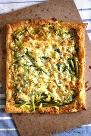 This Asparagus And Leek Tart Has The Most Amazing Flavor Combination From The Addition Of Gruyere Cheese And Fresh Her Easy Brunch Recipes Tart Recipes Recipes