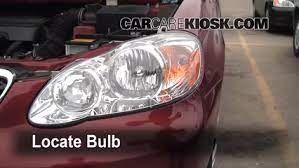 Complete video instructions for the replacement procedure for a 2014 toyota corolla s 1.8l 4 cyl. Parking Light Change 2003 2008 Toyota Corolla 2007 Toyota Corolla Ce 1 8l 4 Cyl