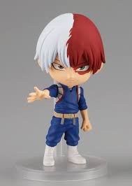 My hero academia / cast My Hero Academia Chibi Masters Shoto Todoroki Merchandise Toys Madman Entertainment