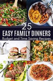The Best 25 Easy Family Dinner Recipes Easy Family Dinners Family Dinner Dinner Recipes Easy Family