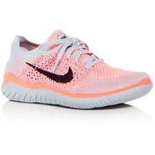 Nike Women S Free Rn Flyknit 2018 Lace Up Sneakers 120 Liked On Polyvore Featuring Shoes And Sneakers Nike Shoes Flyknit Nike Women Nike Free Flyknit