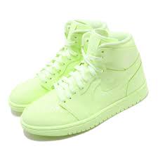 details about nike wmns air jordan 1 ret hi prem i aj1 barely volt women shoes ah7389 700